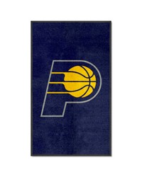 Indiana Pacers 3x5 Logo Mat Portrait by   