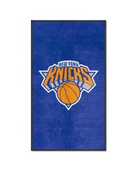 New York Knicks 3x5 Logo Mat Portrait by   