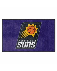 Phoenix Suns 4x6 Logo Mat Landscape by   