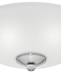 Casablanca Low Profile Bowl Light Fixture Brushed Nickel/Chrome by   