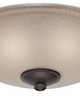 Casablanca Fan Co Casablanca Low Profile Bowl Light Fixture Bronze/Brown