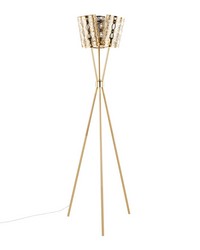 Tres-Tripod 68in Metal Floor Lamp  Royal Gold Metal by   