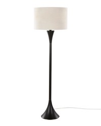 Lenuxe 65in Metal Floor Lamp Oil Rubbed Bronze by   