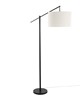 Lumisource Casper 69in Metal Floor Lamp Matte Black Metal