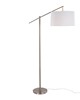 Lumisource Casper 69in Metal Floor Lamp Brushed Nickel