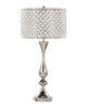 Lumisource Topaz 27in Metal Table Lamp Polished Nickel