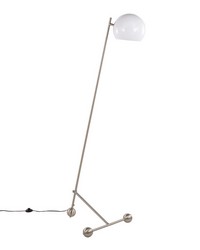 Eileen Floor Lamp Brushed Nickel by   