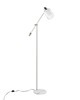 Lumisource Marcel Floor Lamp White Marble