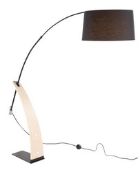 Robyn Floor Lamp Natural Wood by   