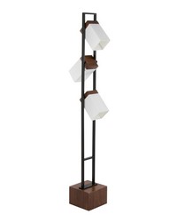 Bento 67.5in Metal Floor Lamp Black Metal by   