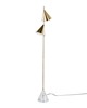 Lumisource Cone 65in Metal Floor Lamp Gold Metal