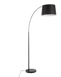 March Floor Lamp Black Marble by   