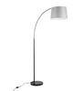 Lumisource March Floor Lamp Black Marble