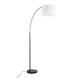 March Floor Lamp Black Marble by   