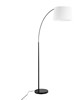 Lumisource March Floor Lamp Black Marble