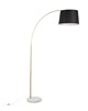 Lumisource March Floor Lamp White Marble