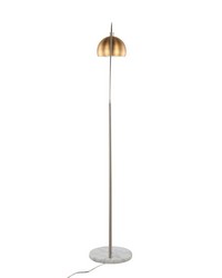 March Floor Lamp White Marble by   