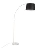 Lumisource March Floor Lamp White Marble