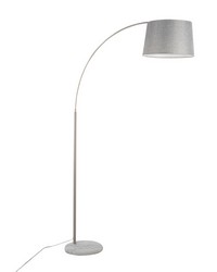 March Floor Lamp White Marble by   