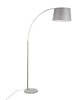 Lumisource March Floor Lamp White Marble