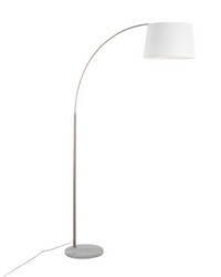 March Floor Lamp White Marble by   