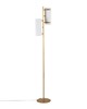 Lumisource Rhonda Floor Lamp Gold Metal