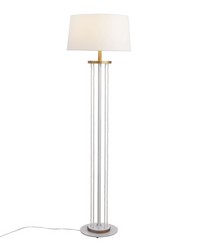 Rope Floor Lamp Natural Wood by   