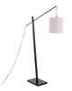 Lumisource Arturo Floor Lamp Black Wood