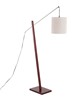 Lumisource Arturo Floor Lamp Walnut Wood