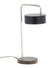 Lumisource Puck Table Lamp Black & Nickel