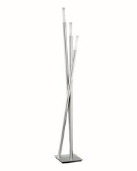 Icicle Floor Lamp Brushed Nickel by   