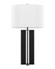 Lumisource Cosmo 28in Metal Table Lamp Black Metal