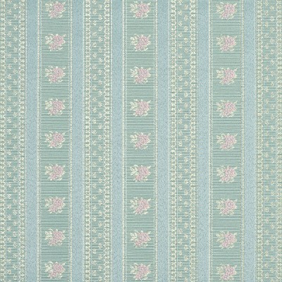 Charlotte Fabrics 4124 Capri Stripe Pink Upholstery Woven  Blend Fire Rated Fabric