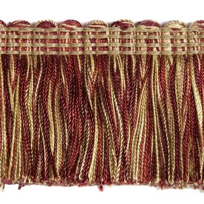 Kasmir Trim 1160 16 Essentials 1160-16 Red 60% Viscose
37% Rayon
3% Polyester
 Brush Fringe 