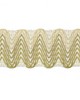 Robert Allen Trim CHEVRON BAND GOLD LEAF