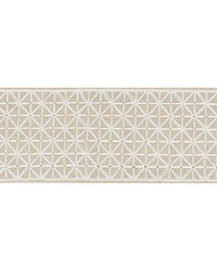 Directoire Tape Ivory On Natural by  Schumacher Trim 