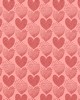 Schumacher Wallpaper HEART OF HEARTS RED & PINK