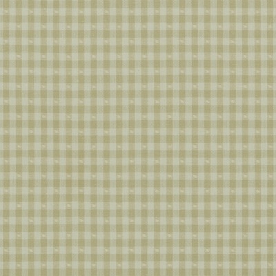 Linley Gingham 197 Flax COTTON Fire Rated Fabric