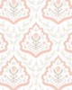 Stout Wallpaper W7842 FLORAL PAISLEY 3 BLOSSOM