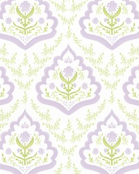 W7842 Floral Paisley 4 Lilac by   