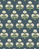 Stout Wallpaper W7857 HYDRANGEA 1 INDIGO