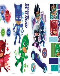 PJ MASKS PEEL AND STICK WALL DECALS by   