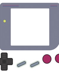 NINTENDO GAMEBOY DRY ERASE GIANT PEEL AND STICK WALL DECALS by   