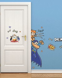 Dog Man Supa Buddies Wall Decals by   