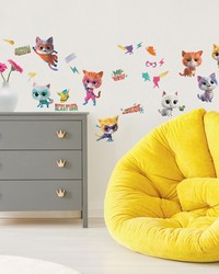 Disney Jr SuperKitties Wall Decal Kit by   