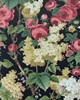 1838 Wallcoverings FLORIBUNDA (WP) # 04 MIDNIGHT