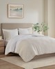 Olliix Miro 3 Piece Gauze Oversized Duvet Cover Set Natural