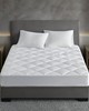 Olliix Signature Dobby Cotton Waterproof Mattress Pad White