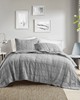 Olliix Gema 3 Piece Grey Coverlet Set Gray