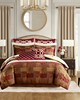 Olliix Galleria 4 Piece Red Comforter Set Red